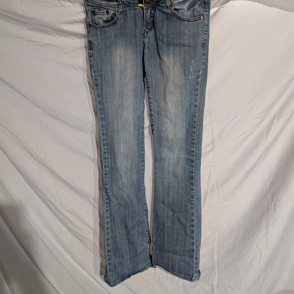 Costa Blanca Blue Straight Leg Jeans